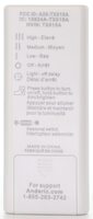 Anderic A25-TX015A for Harbor Breeze Ceiling Fan Remote Control