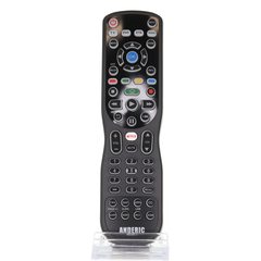 View Anderic RRU401.7 4-Device Universal Remote Control with Backlight, Macro and Learning for TV, Cable, Streaming, DVD and more 360° photo gallery