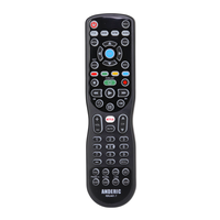 Anderic RRU4017 with Macro and Learning 4-Device Universal Remote Controls