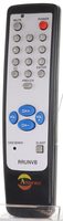 Anderic RRUNV Black 1-Device Universal Remote Control