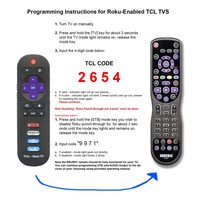 Anderic RRUR01 Designed for Roku with Backlight & Learning 3-Device Universal Remote Control