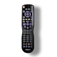 Anderic RRUR01 Designed for Roku with Backlight & Learning 3-Device Universal Remote Control