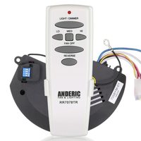 Anderic UC7058RY Receiver with RR7078TR Remote Replacement Ceiling Fan Remote Control Kit