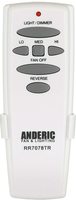 Anderic UC7058RY Receiver with RR7078TR Remote Replacement Ceiling Fan Remote Control Kit