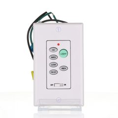 View Anderic UC9051T-Wired 3-Speed Wall Switch Ceiling Fan Remote Control | CHQ9051T 360° photo gallery