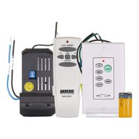 Anderic UC9051TWired-C7067FMRX-RR7099T-BUNDLE Ceiling Fan Kit