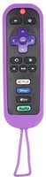 Anderic Purple Rubber Sleeve for TCL Roku Remote Remote Control Protective Case