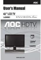 AOC L42H961 TV Operating Manual