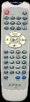 Apex UK1A TV/DVD Remote Control