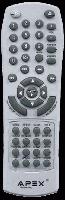 Apex AD1118RM DVD Remote Control