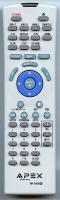 Apex RM2600 DVD Remote Control