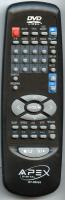 Apex DVR5003 DVD Remote Control