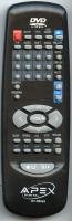 Apex DVR5003 DVD Remote Control