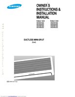Samsung AS24A2QC Air Conditioner Unit Operating Manual