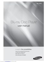 Samsung BDC6900 Blu-Ray DVD Player Operating Manual