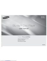 Samsung BDEM57C/ZA Blu-Ray DVD Player Operating Manual
