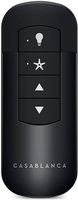 Casablanca 99198 4-Speed Black Ceiling Fan Remote Control