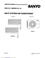 Sanyo KMS0912 Air Conditioner Unit Operating Manual