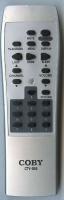 Coby CTV555 Audio Remote Control