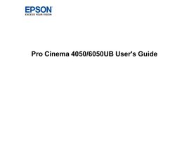 Epson PC6050UB Operating Manual