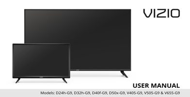 Vizio D40FG9OM TV Operating Manual