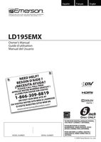 Funai LD195EMX TV/DVD Combo Operating Manuals