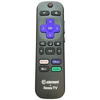 Element RCAFIR For 2022 Roku-Refurbished TV Remote Controls