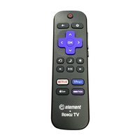 Element RCALIR 2023 ROKU-Refurbished TV Remote Controls