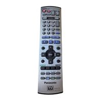 Panasonic EUR7721KG0 DVDR Remote Control
