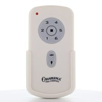 Hunter / Casablanca RH787T / CHQRH787T DC Ceiling Fan Remote Control | 6-Speed | Reverse | Light - G105501000