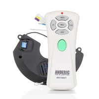 Hampton Bay 7058RLCK-03 Green-Substitute Remote Kit (RR7080T/UC7058GM - No thermostatic) Ceiling Fan Receivers