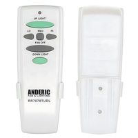 Hampton Bay UC7078TUDL FAN-HD with Up Light-Substitute (Anderic RR7078TUDL) Ceiling Fan Remote Controls