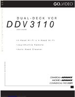 GoVideo DDV3110 VCR Operating Manual