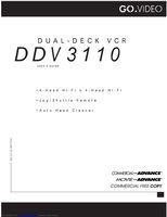 GoVideo DDV3110 VCR Operating Manual