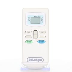 View DeLonghi 5551015500 Air Conditioner Remote Control with LCD Screen & Temperature Control - 5551015500 360° photo gallery