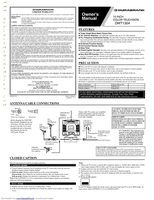Durabrand DWT1304OM Operating Manuals