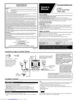 Durabrand DWT1304 TV Operating Manual