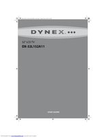 Dynex DX32L152A11 TV Operating Manual