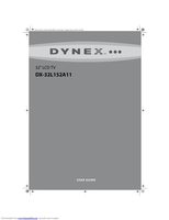 Dynex DX32L152A11 TV Operating Manual