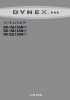 Dynex DX15L150A11OM TV Operating Manual