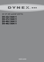 Dynex DX37L150A11 TV Operating Manual