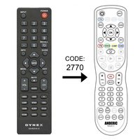 Dynex DXRC01A12 TV Remote Control