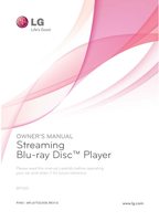 LG BP330 Blu-Ray DVD Player Operating Manual