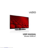 Vizio E390A1 TV Operating Manual