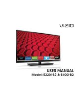 Vizio E400iB2 TV Operating Manual