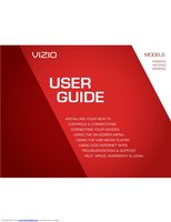 Vizio E552VL TV Operating Manual