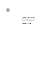 Westinghouse EW40T2XW TV Operating Manual