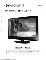 Element ELDHT241 TV Operating Manual