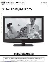 Element ELEFC242 TV Operating Manual