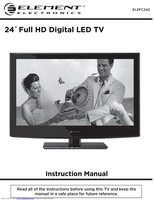 Element ELEFC242 TV Operating Manual